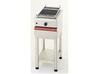 Opzet Gasgrill met lavasteen