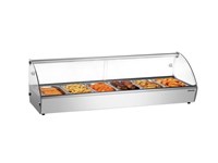 Présentoir chauffant R6 6 x GN 1/3