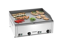 Plancha GDP 650E-GR mi-lisse mi-rainurée