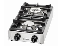 Réchaud à gaz 2 feux vifs