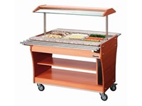 Chariot buffet chaud 3x GN1/1