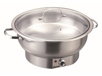 Chafing Dish, EL, rond, 3,8L