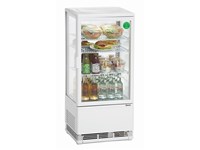 Mini-koelvitrine 78L, wit