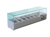 Gekoelde vitrine - 6x GN 1/4