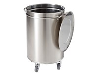 Poubelle 90L ouverture manuelle