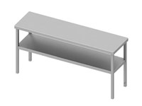 Étagère du chef double niveau / soudée / 1600mm