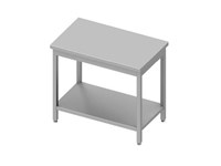 Table centrale avec étagère / A assembler / 1600mm